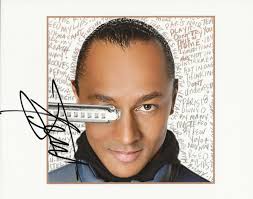 Frederic Yonnet REAL hand SIGNED Photo #3 COA Autographed Harmonica Musician