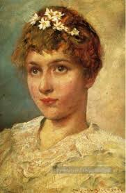 Peinture Perdu dans la pensée Impressionniste James Carroll Beckwith à  vendre