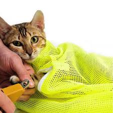 If you have a pet cat, then you know you really must have a cat restraint bag, at the very least. Amazon Com Pet Baths Pet Supplies Wildforlife Durable Polyester Cat Grooming Bag Yellow Cat Grooming Grooming Bag Cat Bath