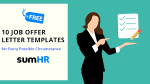 Your letter can go a long way toward persuading them this is the person they've been looking for. 10 Free Job Offer Letter Format Templates For Every Possible Circumstance In 2021