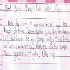 Untuk kakak osis yang baik hati surat benci : Contoh Surat Cinta Untuk Kakak Senior Pramuka Contoh Surat