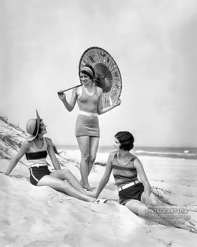 Police 1920 Womens Bathing Suit Hot 1920's Ladies Swimwear Factory Sale 1920s Swimsuits Women And