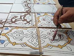 painting on tiles painting tile painting hand painted
