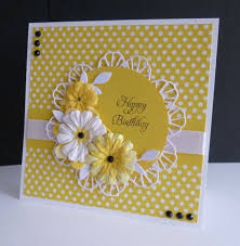 Making your cards for your friends and family can be an enjoyable hobby. Splitcoaststampers Sistersandie Birthday Crafts Sunny Cards Paper And Fs By Atfs465 Sunny Birth Daisy Cards Handmade Birthday Cards Cards Handmade