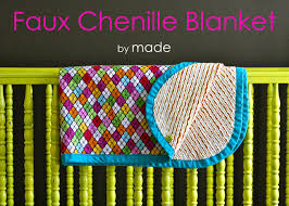 Inspired by a heirloom cut chenille baby blanket tutorial posted by aesthetic nest, i decided to finally. Faux Chenille Baby Blanket Tutorial Made Chenille Blanket Baby Blanket Tutorial Chenille