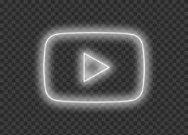 Blue light neon retro future 80s style aesthetic. Hd Aesthetic Youtube Black White Neon Symbol Logo Icon Png Citypng