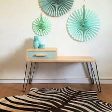 Banc De Rangement Scandinave Et Vintage Banc A Tiroir Bois Et Metal Coloris Vert Calcaire Modele Jul Banc De Rangement Mobilier De Salon Banquette Vintage