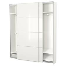 Pax Kleiderschrank Weiss Farvik Weisses Glas Ikea Pax Ikea Wardrobe Ikea Pax Wardrobe