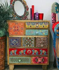 Love It B Espacio Indira Inspo Boho Wildandfree Bohemianstyle Hippie Bohemia Boho Style Furniture Boho Furniture Funky Painted Furniture