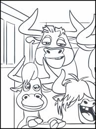 Ferdinand the bull coloring pages. Free Printable Coloring Book Ferdinand 11