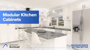 Download and use 20,000+ kitchen cabinets stock photos for free. How To Design A Kitchen Quickly Using The Parametric Modular Kitchen Cabinets In Archicad Youtube