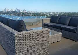 Traditional teal outdoor settings, custom designs, wrought iron outdoor furniture and long lasting pvc outdoor furniture all have a place in the. Synthetic Wicker