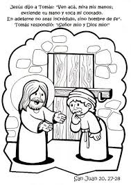 1ª Estacion Jesus Resucita Y Conquista La Vida Verdadera 2ª Estacion Los Discipulos Encu Paginas Para Colorear De Biblia Catequesis Semana Santa Ninos