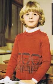 Intermediate this biscuit color sweater presents a simple and elegant fitting at the same time: Free Knitting Pattern Turtleneck Sweater Children Girls Boys