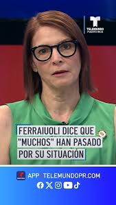 Alguien me falló": Ferraiuoli se excusa de su omisión contributiva. Además,  dice que "mucha gente" ha pasado por su situación, incluso líderes del  gobierno. Aquí la entrevista completa https://trib.al/goM0B9e