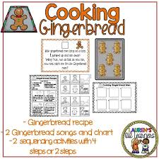 Cooking And Sequencing Gingerbread Men Cooking With Kids Easy Gingerbread Man Recipe Christmas Teaching