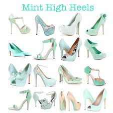 Mint Green High Heels Bridal Shoes Heels Sandals Pumps Peep Toes Tiffany Blue Pastel Green High Heels More M Mint Green Heels Heels Green High Heels