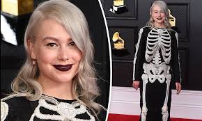 Grammy Awards 2021: Phoebe Bridgers wears bejewelled version of skeleton  costume