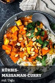 Kurbis Massaman Curry Mit Tofu Rezept Gesunde Rezepte Rezeptideen Rezepte