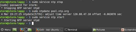 Time Ntpdate No Server Suitable For Synchronization Found Ask Ubuntu