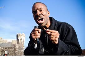 Lester Spence @ Schools Not Jails protest