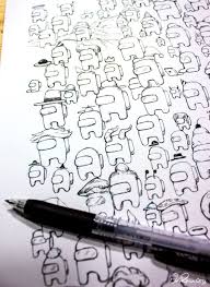 Unique character with among us 100 page activity book. Among Us Character Coloring Page Free Jeyram Spiritual Art