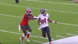 Video Deshaun Watson Flops Like Crazy Trying To Earn 15 Yard Personal Foul Vs Bucs 11 deshaun watson photos available for licensing. deshaun watson flops like crazy trying