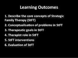 Lecture 4 Strategic Family Therapy
