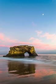 Santa Cruz Sunset Natural Bridges State Beach California Travel Road Trips Santa Cruz