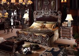 Swarovski crystal accents adorn signature items like the bed and mirrors. Royal Luxury Bedroom Furniture Sets Trendecors
