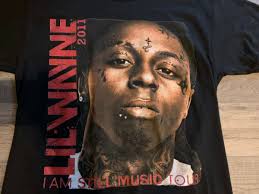 2011 Lil Wayne I Am Music Shirt SIZE MEDIUM RICK ROSS LLOYD KERI HILSON