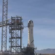 Jeff bezos is set to blast off on board his blue origin's new shepard launch vehicle for a suborbital flight as part of a. How Much Will It Cost To Hitch A Ride On Billionaire Jeff Bezos Spaceship Kfox