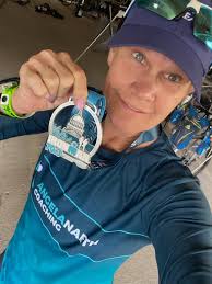 A huge congratulations to Mike Bragg!! Mike trained hard for the Big Bear  Marathon this past Sunday. Very unexpectedly, Mike and all of the marathon  runners had to pivot and race in