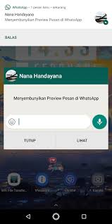 Tunggu beberapa saat hingga proses menyembunyikan pesan whatsapp berhasil. Menyembunyikan Preview Pesan Whatsapp Di Android