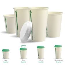 Unfortunately, disposable coffee cups with a film of polyethylene are not recyclable and release methane gas when sent to landfill. Biopak New Zealand Compostable Single Wall Hot Cups