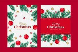 There's room for more photos and wishes on the back, too. Christmas Card Images Free Vectors Stock Photos Psd