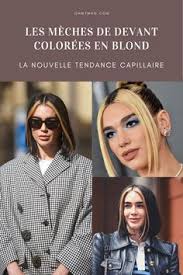 Les Deux Meches Colorees En Blond La Coloration Du Moment En 2020 Meches Colorees Meches Blondes Capillaire