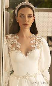 Luce Sposa 2021 Wedding Dresses Sorrento Italy Campaign Wedding Dresses Wedding Dress Brands Wedding Dress Long Sleeve