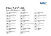 Instructions for use manual, technical handbook, technical manual. Drager X Am 5600 Manuals Manualslib