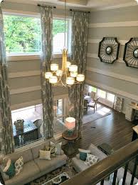 Home Tour Eye Candy Part 2 High Ceiling Living Room Home Decor Curtains Living Room