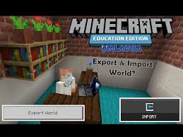 When hosting worlds in minecraft: Minecraft Education Downloads Worlds 08 2021
