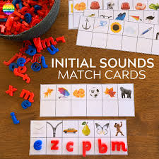 Easy to print, download, and use. Beginning Sounds Match Cards You Clever Monkey