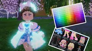 Royale High How To Make Your Outfit Glow Youtube