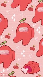 Background with cute cartoon animals. Êá´á´á´á´á´ On Twitter Among Us Wallpapers I Wanted To Do Some Among Us Fruit Themed Wallpapers Free Personal Use Amongus Amongusfanart Https T Co Dfxz0e72uk