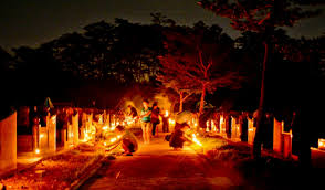 Ghost festival an array of foods being offered to the deceased at a buddhist temple. Hungry Ghost Festival History And Folklore Chinese American Family