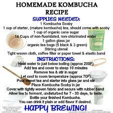 Kombucha Recipe By Jen Frogness Kombucha Recipe Homemade Kombucha Kombucha Tea