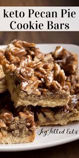 Keto Pecan Pie Bars Low Carb Sugar Free Grain Free Thm S Low Carb Recipes Dessert Keto Pecan Pie Keto Friendly Desserts