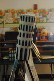 Leaning Tower Of Pisa Made From Large Toilet Paper Rolls Large Toilets Toilet Paper Roll Paper Rolls