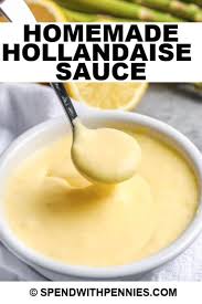 This Decadent Hollandaise Sauce Is So Easy To Prepare Using Just 4 Ingredients In 2020 Easy Hollandaise Sauce Homemade Hollandaise Sauce Easy Hollandaise
