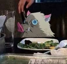 Inosuke Hashibira Demon Slayer Kny2019 Kimetsunoyaiba Demonslayer Inosuke Tablecat Meme Slayer Meme Slayer Anime Slayer